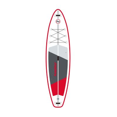 Paddleboard FunWater SUPFW69C červený/bílý