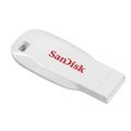 SanDisk USB Cruzer Blade 16GB, bílá