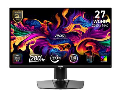 MSI MAG/271QP  X28/26,5"/QD-OLED/QHD/280Hz/0,03ms/Černá/3R