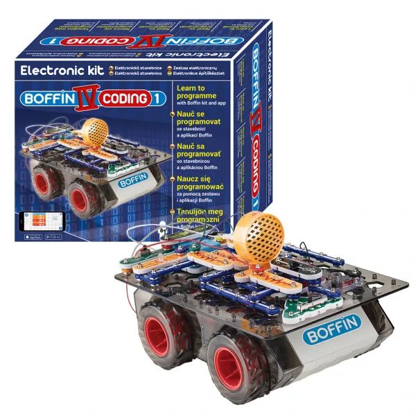Elektronická stavebnice BOFFIN IV CODING 1 Auto