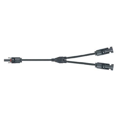Kabel TIPA MC4 rozbočení 1x zásuvka/ 2x konektor 30cm