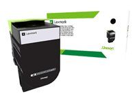 Černá - originální - kazeta s barvivem LCCP, LRP, Lexmark Corporate - pro Lexmark CS310dn, CS310n, CS410dn, CS410dtn, CS410n, CS510de, CS510dte