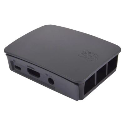 RASPBERRY Černá krabička pro Raspberry Pi 3B/3B+