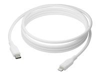Kabel Lightning - USB-C s piny (male) do Lightning s piny (male) - 2 m - Certifikace MFI - 100 % recyklovaný plast