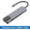 MEGATECH 5v1, Dokovacia stanica, USB-C