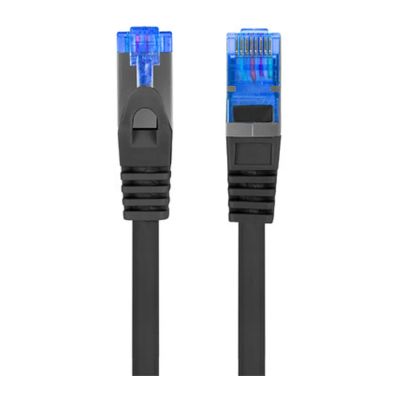 Patchcord CAT.6 s/ftp lszh cca 2M black fluke paspatchcord CAT.6 s/ftp lszh cca 3M black fluke pas
