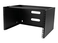 6U - 14in Deep (WALLMOUNT6) - Skříň - montáž na stěnu - černá - 6U - 19"