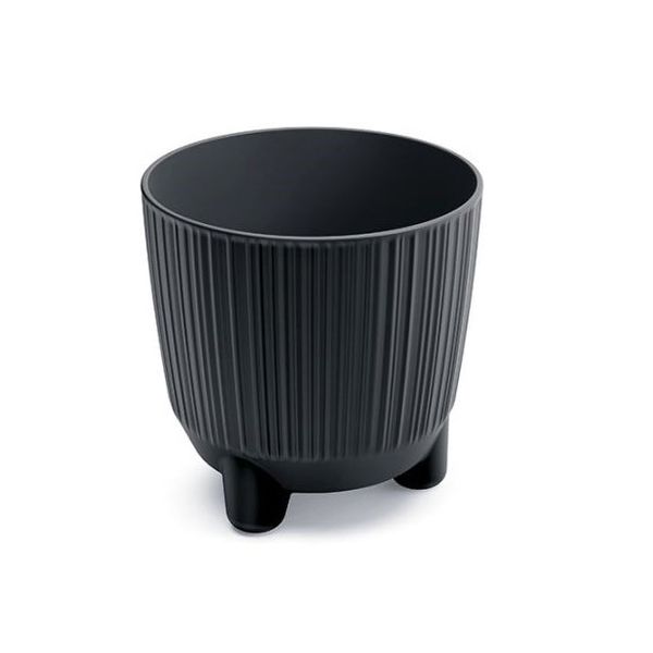 Květináč RYFO N antracit 10,7cm