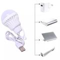 Žárovka USB bílá 5W