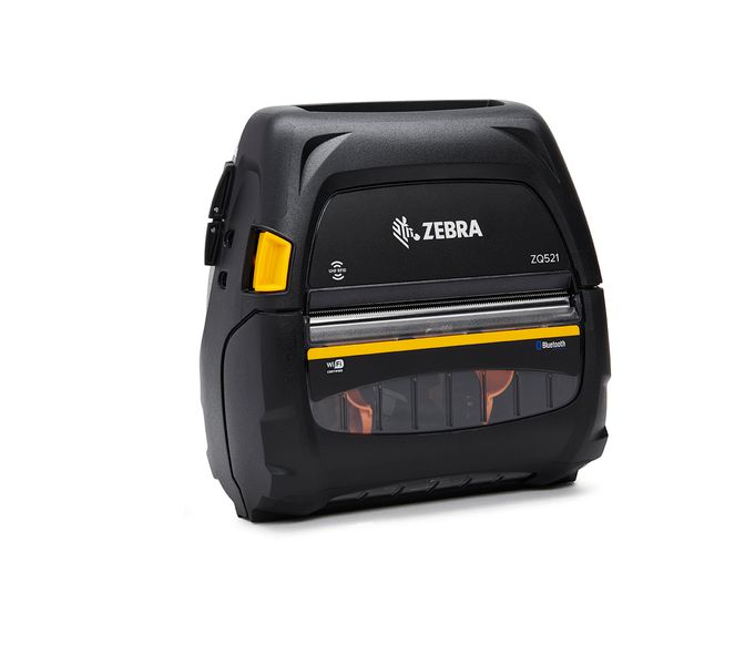 Zebra ZQ521 - BT,  media width 4.45"/113mm