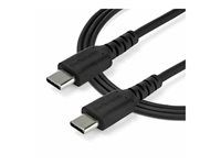 Heavy Duty and Rugged - USB kabel - USB-C (M) rovné do USB-C (M) rovné - Thunderbolt 3 / USB 2.0 - 1 m - černá - pro P/N: CDP2HDUACP2, SECTBLTDT