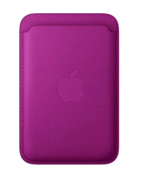 iPhone FineWoven Wallet with MS – purpurová