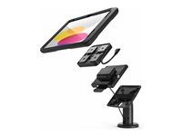 Compulocks iPad 10th-11th (A16) Gen PowerMove Tilting Stand 4" - Black - Montážní sada (stojan) - pro tablet - cerná - velikost obrazovky: 10.9" - upevnitelné na stul - pro Apple 10.9-inch iPad (10. generace)