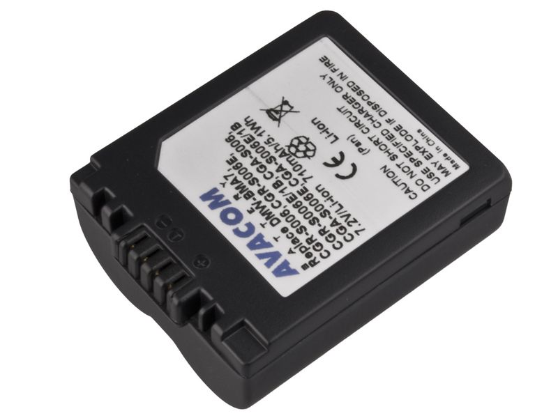 Baterie AVACOM Panasonic CGA-S006  Li-ion 7.2V