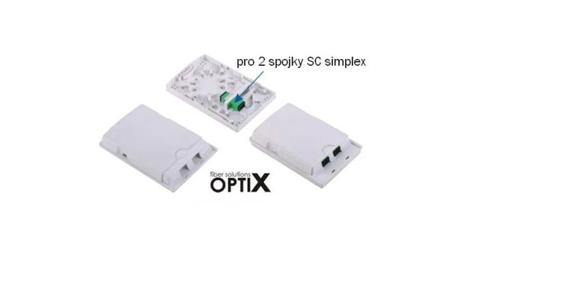 MTTH EASY 48S Vnútorný optický nástenný rozvádzač