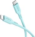 Kabel GOOBAY 77744 USB-C/USB-C 1,5m Tyrkysová