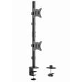GEMBIRD MA-D2-02, Držák na 2 monitory, 17"-32"