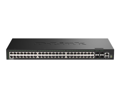 D-Link DGS-1530-52/E 48 Ports GE + 4 Ports 10G SFP+ Smart Managed Switch