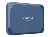 Crucial X10 - SSD - 4 TB - externí (prenosný) - USB 3.2 Gen 2x2 (USB-C konektor) - matná modr