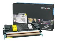 Žlutá - originální - kazeta s barvivem LCCP - pro Lexmark C520n, C530dn, C530n