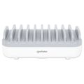 MANHATTAN Nabíjecí stanice, 10-port, 120W, bílá