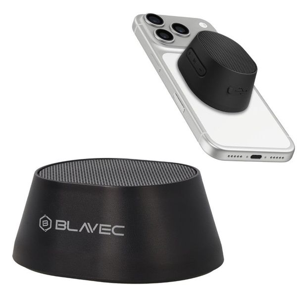 Mini Bluetooth reproduktor BLAVEC WS03-B černý magnetický