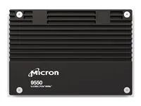 Micron 9550 PRO - SSD - technologie Enterprise, Read Intensive - šifrovaný - 15.36 TB - interní - 2.5" - U.2 PCIe 5.0 x4 (NVMe) - AES 256 bitu - TCG Opal Encryption 2.02, Self-Encrypting Drive (SED) - kompatibilní s TAA