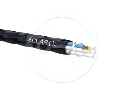 Zafukovací kabel Micro 12vl 9/125 HDPE Fca černý