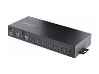 TAA - Rozbočovač - 16 x USB 3.2 Gen 1 - desktop, Lze montovat do rozvaděče, lze montovat na konzolu DIN, pro připevnění na zeď - kompatibilní s TAA