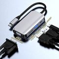 MEGATECH 4v1, Dokovacia stanica, USB-C