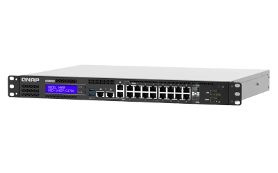 QNAP řízený switch QGD-1602P-C3758-16G (8x GbE PoE + 8x 2,5 GbE PoE + 2x 10GbE SFP+ / 16GB RAM)
