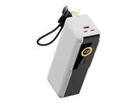 Power banka - 27000 mAh - 70 watt - 3 výstupní konektory (USB-C, USB) - šedobílá