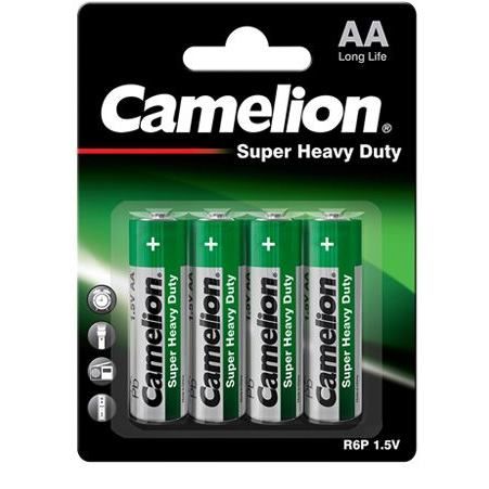 CAMELION Baterie SUPER HD zink-chlorid AA 4ks R06