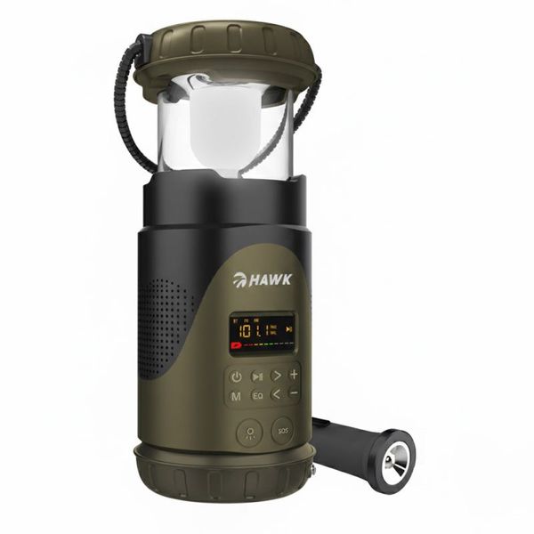 HAWK Expedition R30, FM/AM Rádio s BT, Pow, Solar