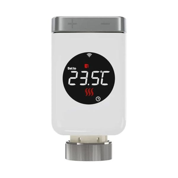 Chytrá termostatická hlavice MOES ZTRV-801 Tuya ZigBee