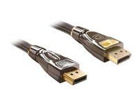 Kabel DisplayPort - DisplayPort (M) do DisplayPort (M) - 2 m - antracit