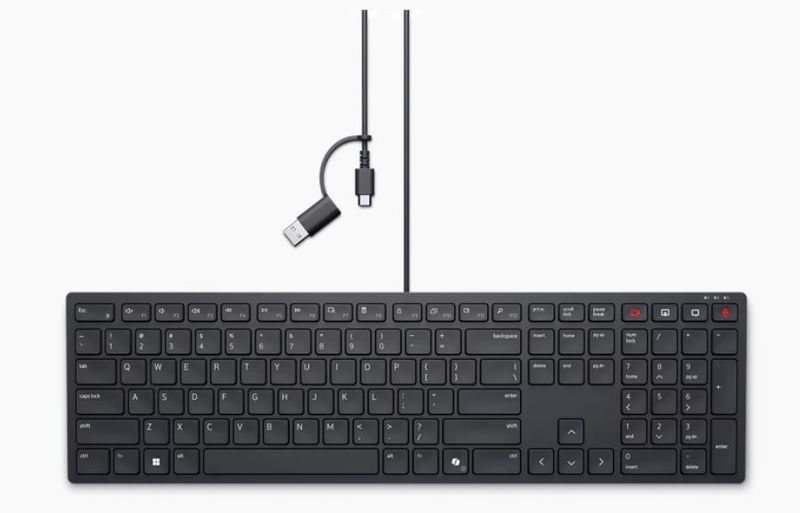 Dell drátová klávesnice KB525C HUN USB/USB-C
