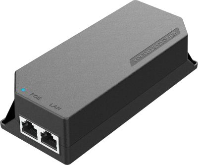 Grandstream Poe Injector GS-POE15W-MG,802.3af, 1x 2,5Gbps RJ45 IN/OUT, 20W