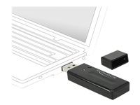 Síťový adaptér - USB 3.0 - Wi-Fi 5 - černá