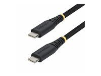 1m 3.3ft Braided USB-C Charging Cable - USB2CC1MNCBR