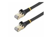 Category 6A - 26AWG (6ASPAT150CMBK) - Patch kabel - RJ-45 (M) do RJ-45 (M) - 1.5 m - STP - CAT 6a - lisovaný, provedení bez hrbolků - černá