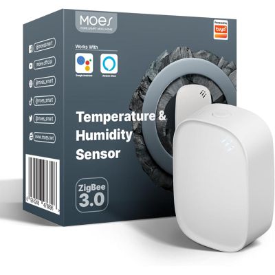 Inteligentní senzor teploty a vlhkosti MOES ZSS-S01-TH-C-MS ZigBee Tuya