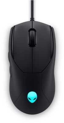 Dell Alienware AW320M/Herní/Optická/Pro praváky/19 000 DPI/Drátová USB/Černá