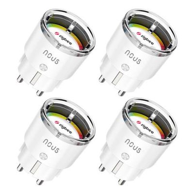 NOUS A1Z (4), ZigBee Smart zásuvka, 10A, Schuko