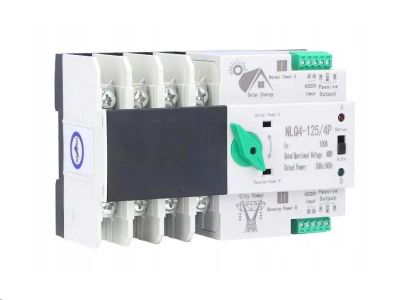 Automatický prepínač sietí - napájenie 4P 400 V 63 A - NLQ4-125/4P pre FVE