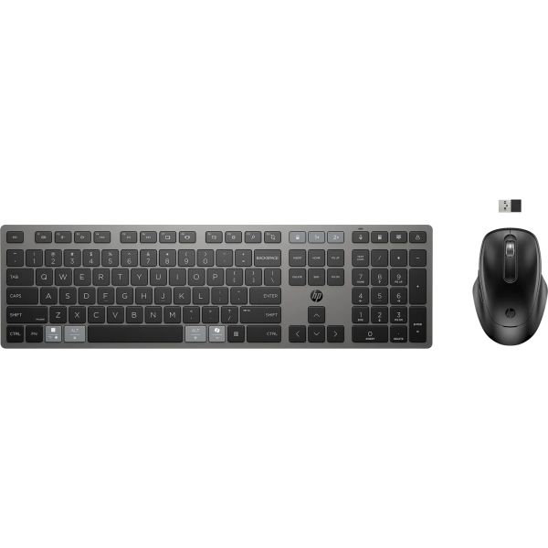HP 720 Rechargeable wireless keyboard mouse CZ/SK