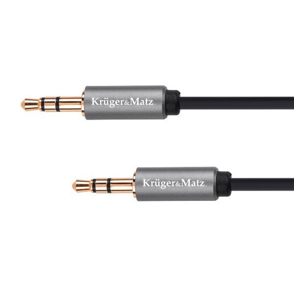 Kabel Jack 3,5mm konektor/Jack 3,5mm konektor 3m KRUGER & MATZ KM1228 Basic