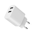 GEMBIRD TA-UC-2A12-01, Nabíječka, 2x USB-A, 12W, b