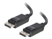 M/M - Kabel DisplayPort - DisplayPort (M) do DisplayPort (M) - 10.66 m - opatřený západkou - černá
