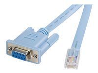 M/F Serial Console Cable (DB9CONCABL6) - Sériový kabel - RJ-45 (M) do DB-9 (F) - 1.8 m - modrá - pro P/N: EC1S952, EC2S952, IES101002SFP